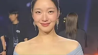 Kim Go-eun moved to tears by TVING CEO's heartfelt message