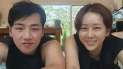 Han Yeong and Park Goon trade luxury bags for container living in Goesan