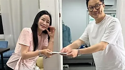 Ji Sang-ryeol surprises Kim Ha-yeon with wedding gift a year after her marriage