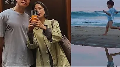 Yoon Seung-ah reveals son who looks just like Kim Mu-yeol