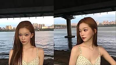 Billlie's Tsuki radiates summer charm at Han River