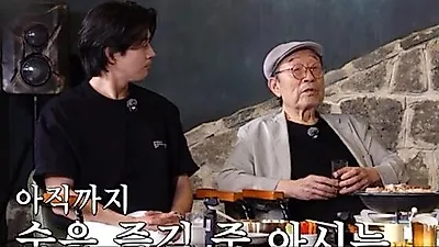 91-year-old Shin Gu remains a witty drinker after heart failure surgery