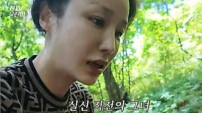 Yoon Jin-yi struggles during midsummer hike in luxury knitwear