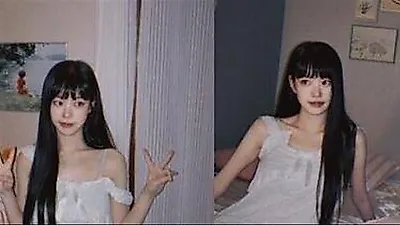 Lee Yu-bi stuns in pure white pajamas, exuding doll-like charm