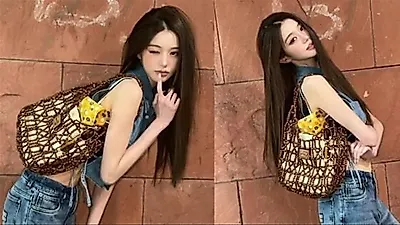 IVE's Jang Wonyoung's proportions outshine luxury brand M bag