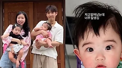 Kim Ji-hye and Choi Sung-wook share heartwarming updates of twins