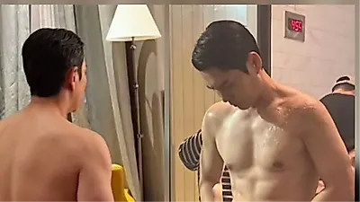 Joo Sang-wook's abs steal the show in 'Agent Kim Reactivated' sauna scene