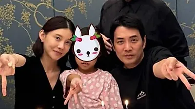 Villain Joo Sang-wook shows sweet side during birthday celebration
