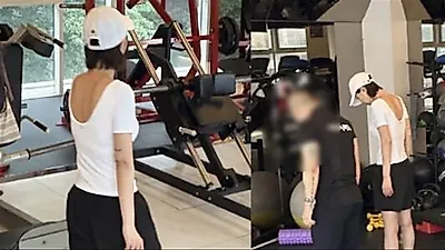 SHIN JI starts fitness routine after weight drops to 42kg