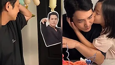 Cha Ye-ryun celebrates Joo Sang-wook's birthday as 'Chairman Joo Kang-chan'