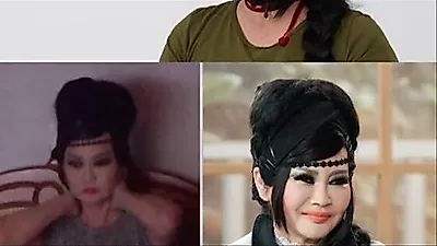 The 'Masked Wife' driving a 25-ton dump truck: Wounds hidden behind heavy makeup