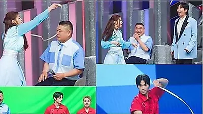 Kang Ho-dong hit by Kung Fu noodles in unexpected mishap