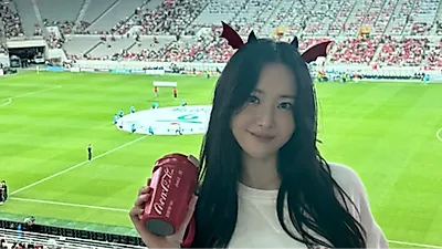 キム・ダヨン、ペ・ソンジェとの結婚4カ月で妊娠説浮上。サッカー観戦中の写真に注目