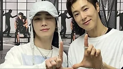 SHINee's Key supports Yunho at his first solo concert