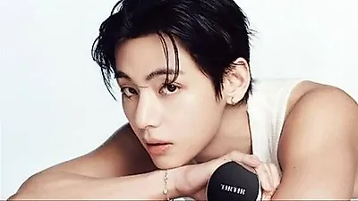 V của BTS gây sốt với vẻ đẹp làn da trắng sứ trong bộ ảnh mới