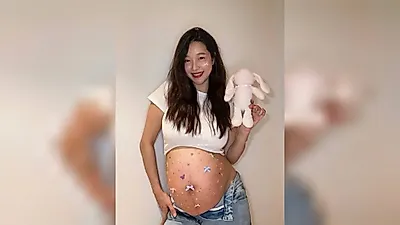 Ohttomom reveals sagging belly after second childbirth, "It's still soft"