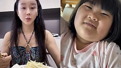 咸素媛针对“给女儿扎头发”的指责回应：“是因为额头疼”