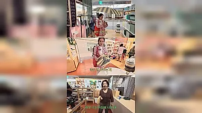 Ahn So-young chọn mua ô che nắng đắt tiền, Kim Young-ran nói: "Ô thì cái nào cũng được, buổi tối hãy đưa cho ai đó"