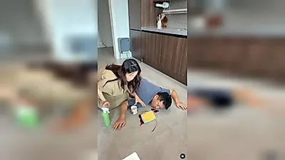 Kim Jun-ho, 51 tuổi, đùa giỡn giả vờ nôn ra máu trước mặt người vợ đang mang thai Kim Ji-min: "Hãy trưởng thành đi"
