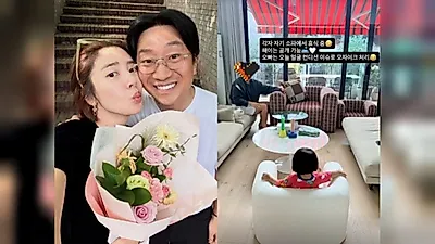 Son Dam-bi ♥ Lee Kyou-hyuk, said they live in a 10 million won monthly rent house—but it's the 1-year-old daughter's sofa