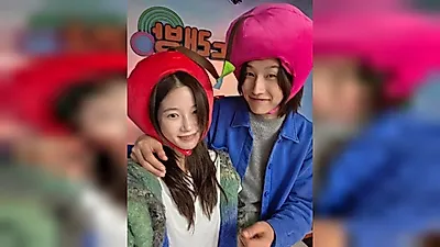 Sự đáng yêu của KAZUHA là một quy luật - bên cạnh còn có cả Kim Yeon-koung!