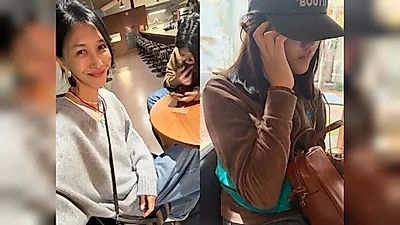 オム・テウン・ユン・ヘジンの娘、13歳で178cm、思春期は来たようで来ていないようで