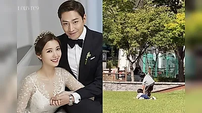 Eric ♥ Na Hye-mi's two sons, 'touching' moment as they hold hands tightly even while falling