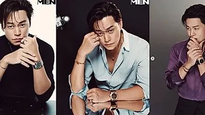 イ・ソジン、グラビアで披露した俳優としての重厚なカリスマ性