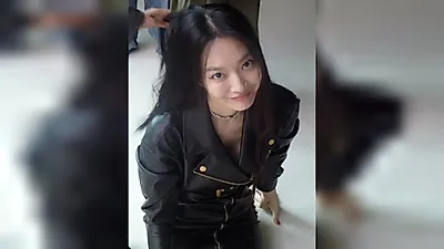 Shin Min-a displays versatile fashion through leather and burgundy looks