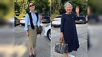 59-year-old Kim Hee-ae vs. 86-year-old mother, who looks younger?