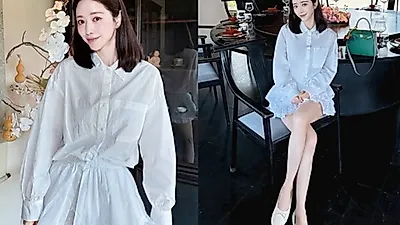 女優のホン・スア、中国・杭州での近況を公開し人形のような美貌披露