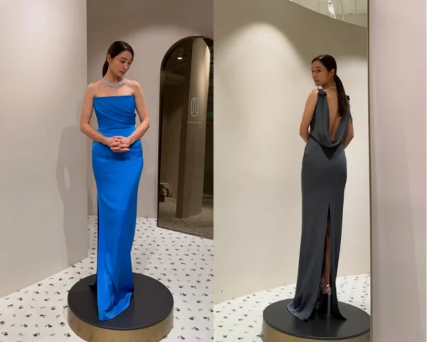 Rhee Min-jung shares dress fitting photos amid recent styling discussions