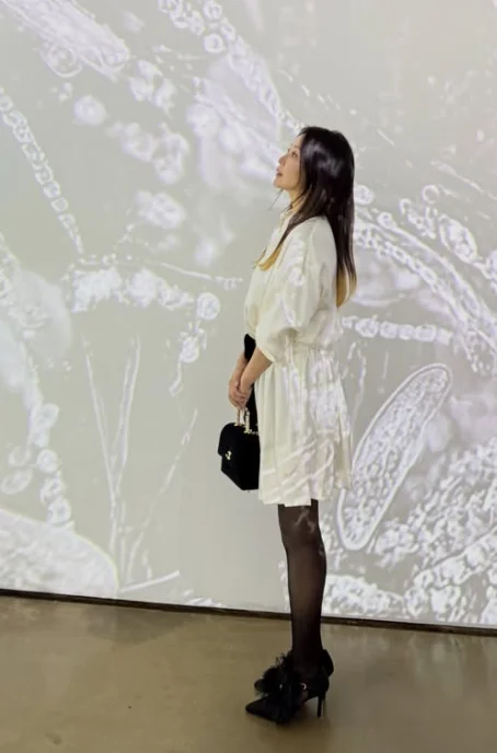 Kim Hee-sun, who was once just beautiful, completes her charm at an art museum at age 50