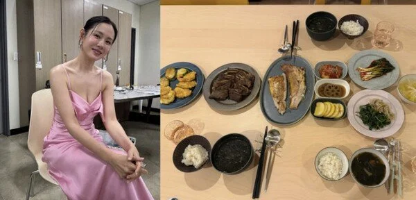 Son Ye-jin shares home-cooked meal, 'Does the child eat that much?'