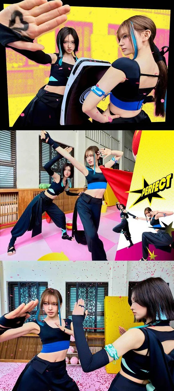 IVEのキム・ガウルとリズ、コミックヒーローに変身
