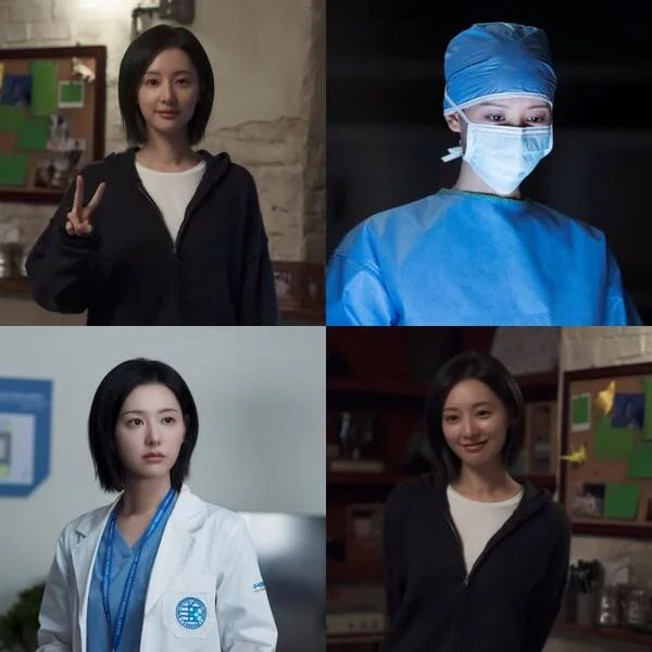 Kim Ji-won displays striking transformation between set and screen in 'Doctor X'