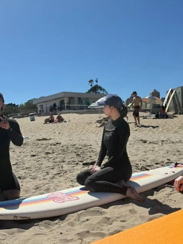 KARINA Surfs in Malibu, Recalling Senior Group f(x)'s Song