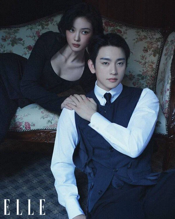 Kim You-jung and Park Jin-young evoke 1930s romance in ELLE pictorial