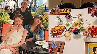 Lee Da-hae hosts friends at her 6 million won monthly rental in Shanghai