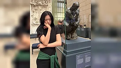 安俞真，既漂亮又可爱到超标，“大犯规”