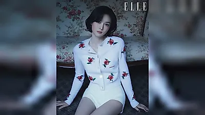 Kim You-jung and Park Jin-young showcase 1930s romance in ELLE pictorial