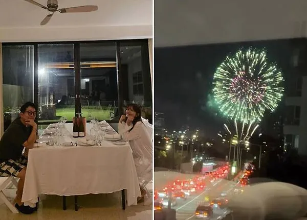 キム・ジミン&キム・ジュノ、漢江ビューの新婚住まいを公開?花火フェスティバルのVIP席も