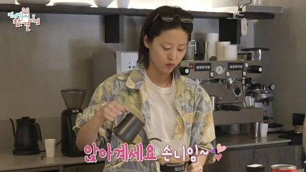 イ・ヨン、カフェを暫定休業。パク・ソダムも絶賛するコーヒーの腕前