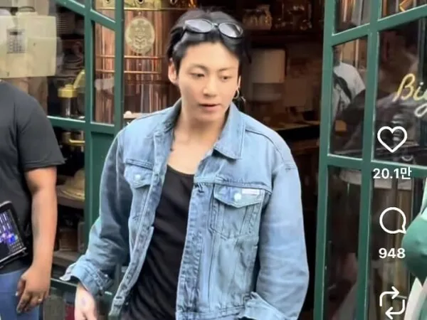 BTSジョングク、パリのレストランに現れファンが殺到「食事もままならない」