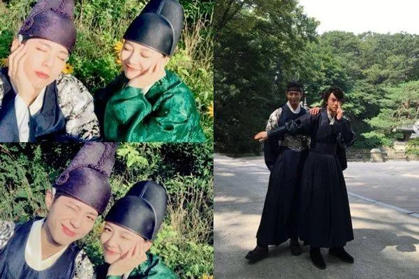 Park Bo-gum và Kim Yoo-jung gợi nhớ về bộ phim 'Moonlight Drawn by Clouds'