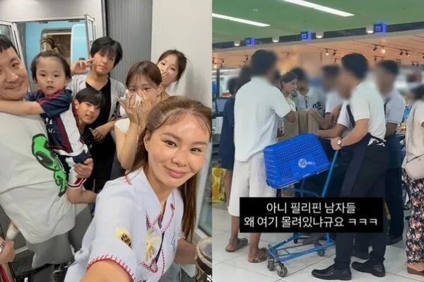 Con gái của Jung Sung-ho và Kyeong Mal-eum gây bão với nhan sắc cực phẩm, khiến đàn ông Philippines vây quanh