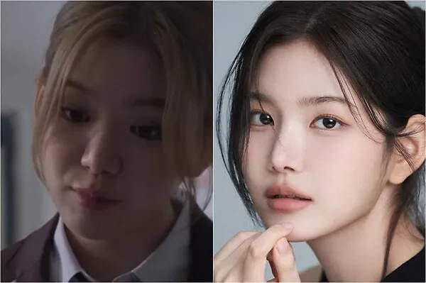 《部长金》朱尚旭之女Yoo Ji-an告别金发,展现极致清纯魅力